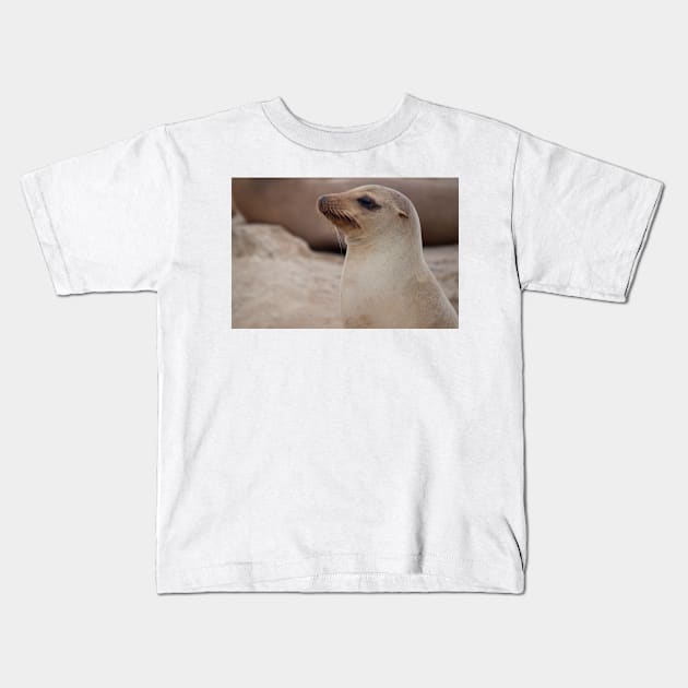 Sea Lion Friend Kids T-Shirt by Jacquelie